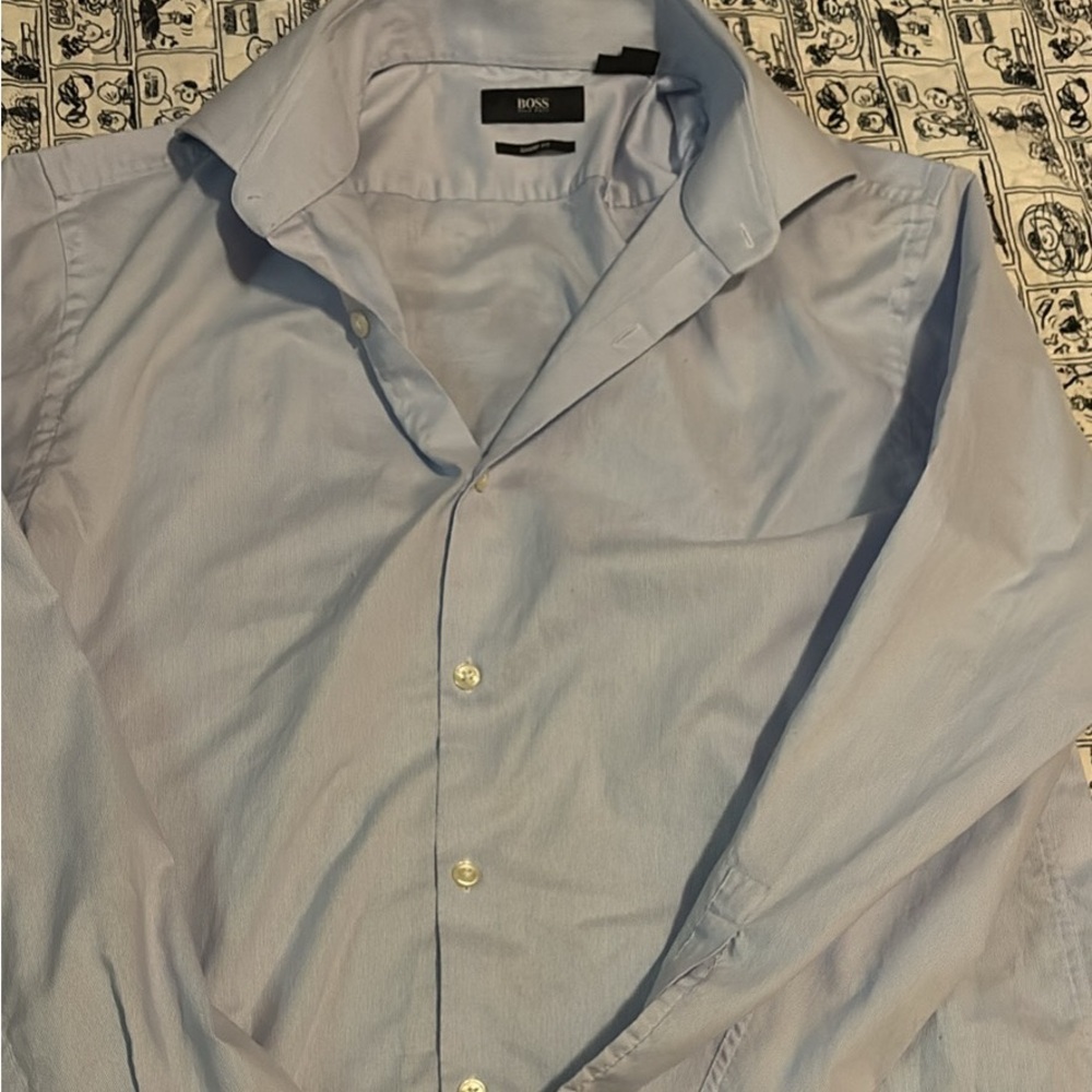 Hugo Boss men’s dress shirt sharp fit